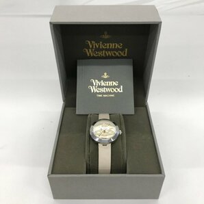 Vivienne Westwood ヴィヴィアンウエストウッド SS/革 VV150WHCM クオーツ 腕時計 箱付【CCAS6058】の画像8