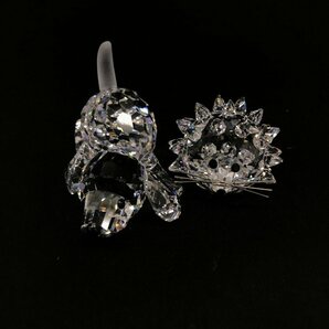 SWAROVSKI スワロフスキー 置物 クマ・花・ウサギ・犬・ハートなど おまとめ クリスタルガラス【CCBB8001】の画像8