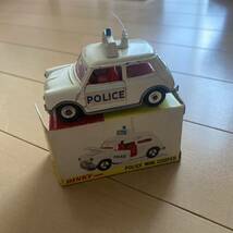 DINKY TOYS POLICE MINI COOPER_画像1