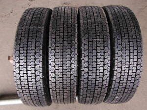 L2611　再生タイヤ 未使用品 4本SET価格 205/85R16 117/115L スタッドレス 205/85-16 205/85/16 更生 リトレッド　