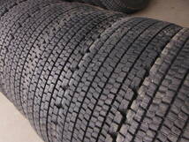 T1892　超バリ山 8本SET価格! 265/70R19.5 140/138J ブリヂストン W900 スタッドレス 再生タイヤ 265/70-19.5 265/70/19.5 更生 リトレッド_画像4