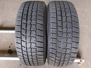 P2515　送料無料! 2本SET価格! バリ溝 スタッドレス 205/50R17 ダンロップ WINTER MAXX WM02 205/50-17 205/50/17 エアーチェック済!