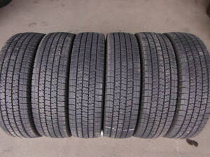 L2615　送料無料! 6本SET価格 バリ山 205/70R17.5 115/113L トーヨー TOYO DELVEX M935 スタッドレス 205/70-17.5 205/70/17.5