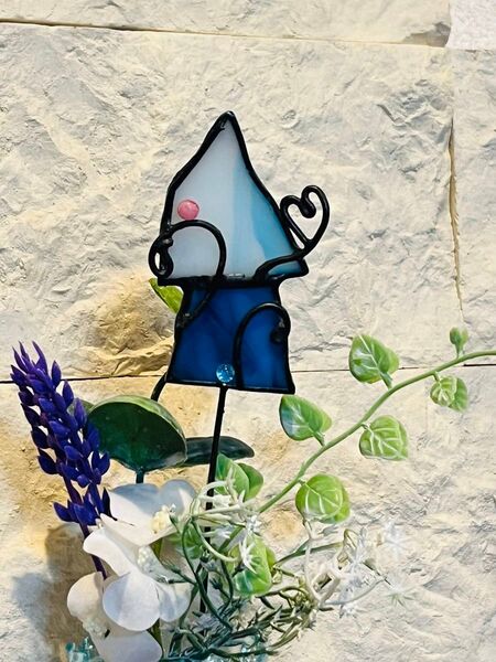 家のガラスピック!ハンドメイド