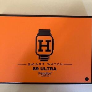 【即納】最新型 新品 スマートウォッチ S9 ULTRA 黒 腕時計 ラバー ベルト Bluetooth 通話機能付き 健康管理 スポーツ Android iPhone対応の画像1