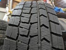 ★送料無料★ 205/60R16 2023年製 9.5分山 ダンロップ WINTERMAXX WM02 1本/中古スタッドレスタイヤ(冬タイヤ) リーフ N7034_F_画像2