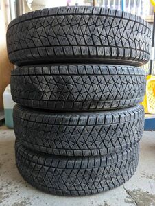 ★送料無料★ 175/80R16 2017年製 6～7分山 ブリヂストン BLIZZAK DM-V2 4本/中古スタッドレスタイヤ(冬タイヤ) ジムニー N6930_T