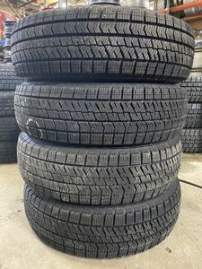 ★送料無料★ 155/65R14 2021～2022年製 9分山 ブリヂストン BLIZZAK VRX2 4本/中古スタッドレスタイヤ(冬タイヤ) N-BOX N6944_E2