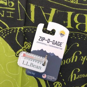 L.L.Bean　温度計キーホルダー　ZIP-O-GAGE