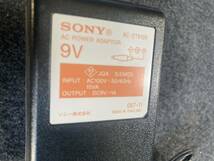 sony ソニー ACアダプター AC-ET910K★ DC9V★1A★動作確認済み★中古品★現状渡し★送料520円★_画像1