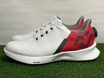 FootJoy フットジョイ 53093J FUEL BOA フューエルボア 24.5cm スパイクレスゴルフシューズ ホワイト_画像2