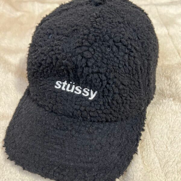 STUSSY ボアキャップ キャップ 帽子