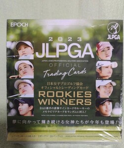 新品未開封 epoch エポック 2023 rookies &winners Box ボックス jlpga 女子ゴルフ 送料無料 a