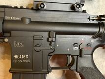 WE-TECH ガスブローバック HK416D リアル刻印_画像9