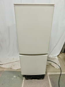 MITSUBISHI 三菱 2ドア冷蔵庫 146L MR-P15F-W 2021年製 ノンフロン冷凍冷蔵庫 ホワイト MT