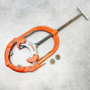 [240315-18]*RIDGID rigid 4 sheets blade razor 2 sheets attached hinge do pipe cutter cast iron tube for 468 6-8* receipt possible 