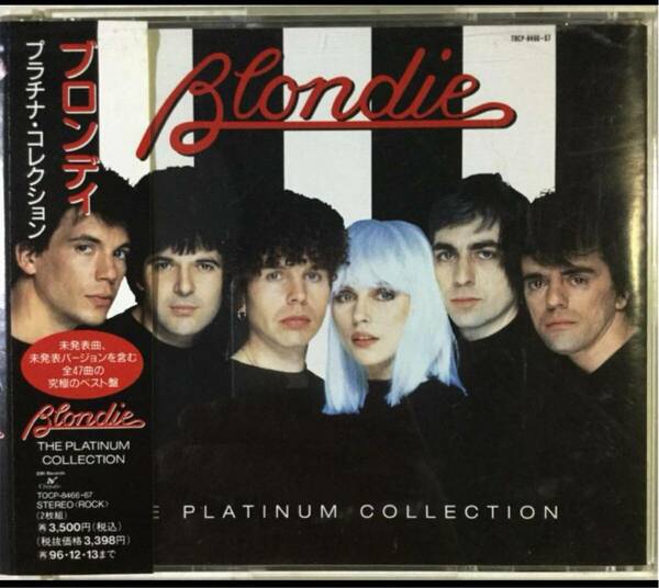 帯付き！国内盤2CD！Blondie / ブロンディ / プラチナ・コレクション