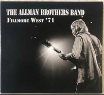 4CD！Allman Brothers Band / オールマン・ブラザーズ・バンド / Fillmore West '71_画像1