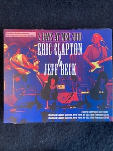 ERIC CLAPTON & JEFF BECK 2DAYS AT MSG 2010 4CD