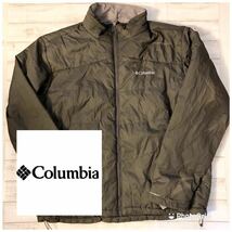 ビッグサイズ　コロンビア　Columbia OMNI-HEAT XL 中綿ジャケット　ダークブラウン_画像1