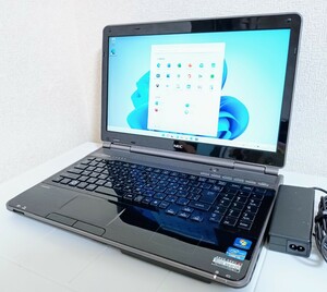 ◆ Win11搭載◇Office2021導入済み◇ NEC LaVie LL770/D Core i5 2410M 2.3GHz/4GB/500GB/15.6インチ/ブルーレイ◆　