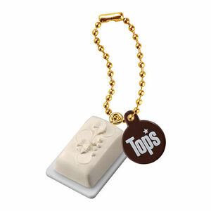 [ postage 120 jpy ] Tops miniature charm [ cheese cake S] gashapon 