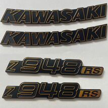 KAWASAKI カワサキ エンブレム タンクサイドカバー セット_画像1