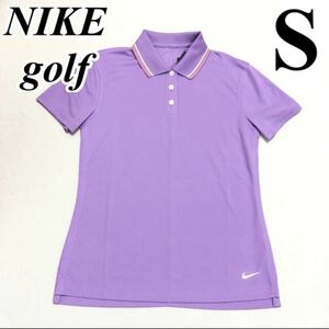 S ナイキゴルフウェア　襟付きシャツ　ゴルフポロシャツ　半袖　NIKE ウェア　新品タグ付き　即決　ナイキゴルフ golf レディース トップス