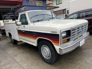 1985ｙ　フォード　F250　車検あり　R7/2　１ナンバー　ユーティリティトラック　売り切り出品　