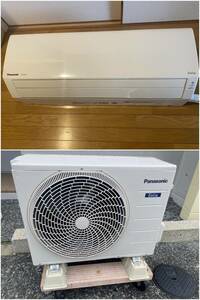 美品 Panasonic パナソニック Eolia エオリア ルームエアコン CS-221DFR 2021年製 主6畳 高外気温対応室外機 熱交換器コーティング 清掃済