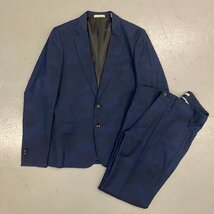 ☆JOURNAL STANDARD ジャーナルスタンダード☆カモフラ柄 サキソニーストレッチ スーツ セットアップ suit setup 15-010-600-8380-1-0_画像1