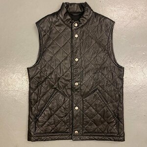 ☆SOPHNET. ソフネット☆キルティング レザー ベスト quilted leather vest SOPH-123043