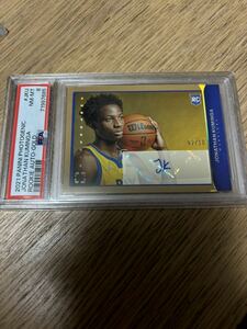 PSA８ 2021-22 PHOTOGENIC AUTO Gold 2/10 RC JONATHAN KUMINGA GSW 