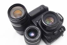 Canon EOS 5D Mark IV標準&望遠&単焦点トリプルレンズセット/EF 50㎜1:1.8 II/EF28-80㎜1:3.5-5.6III/ EF75-300㎜ F4-5.6 II☆1099_画像2