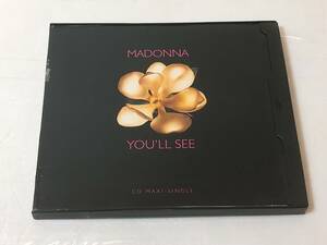 CD MADONNA YOU'LL SEE Madonna 