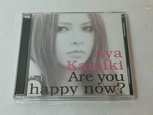 CD+DVD 初回限定盤 A 上木彩矢 Are you happy now?