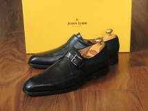 極上美品　JOHN LOBB　HORSLEY　6.5E 　美シルエットで一線を画すスタイリッシュな旧ロブ　極上品質のカーフ　当たり個体　22万円_画像5