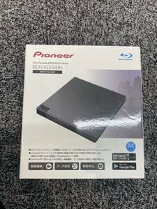 パイオニア Pioneer ブルーレイドライブ ポータブルブルーレイドライブ ポータブル 外付け ブラック BDR-XD08BK 未使用品