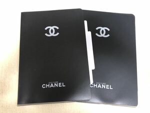 シャネル CHANEL クリアファイル A4サイズ 2枚セット 未使用新品