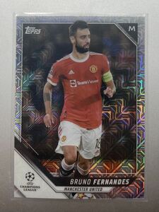 Mojo！ Bruno Fernandes 2022 topps Chapmans League Japan edition インサートカード マンチェスターユナイテッド