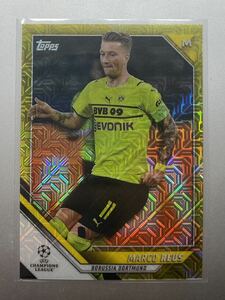 大人気！ 150枚限定！ Marco Reus 2022 topps Chapmans League Japan edition インサートカード イエローパラレル ボルシア・ドルトムント