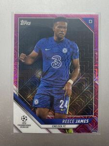 125枚限定！ Reece James 2022 topps Chapmans League Japan edition インサートカード チェルシー