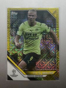 150枚限定！ Erling Haaland 2022 topps Chapmans League Japan edition インサートカード ボルシア・ドルトムント マンチェスターシティ