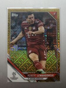 50/50！ ラストナンバー！ Robert Lewandowski 2022 topps Chapmans League Japan edition バイエルン・ミュンヘン レヴァンドフスキ