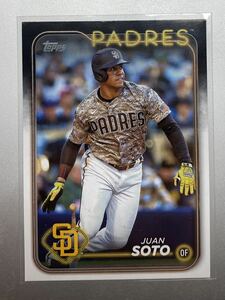 大人気！ Juan Soto 2024 topps series1 ベースカード サンディエゴ・パドレス