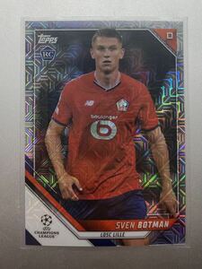 RC！ Mojo！ Sven Botman 2022 topps Chapmans League Japan edition インサートカード リール ニューカッスル