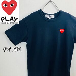 【大人気】プレイ・コムデギャルソン Tシャツ サイズM　 ブラック