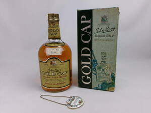 同梱不可　未開栓　古酒　John Begg GOLD CAP 760ml 43%　スコッチ　ウイスキー