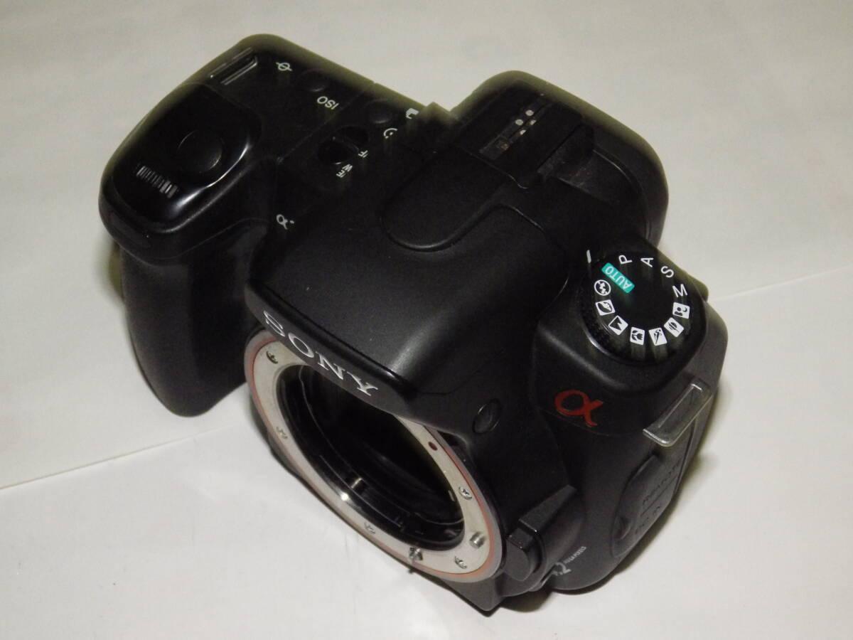 □中古美品 デジタル一眼レフ ソニーα350 黒◇SONY DSLR-A350 □中古美品 デジタル一眼レフ ソニーα350 黒◇SONY DSLR-A350