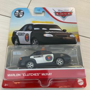 マテル カーズ マーロンクラッチマッキー　セキュリティカー　MATTEL CARS COLLECTION MARLON CLUTCHES McKEY ミニカー キャラクターカー